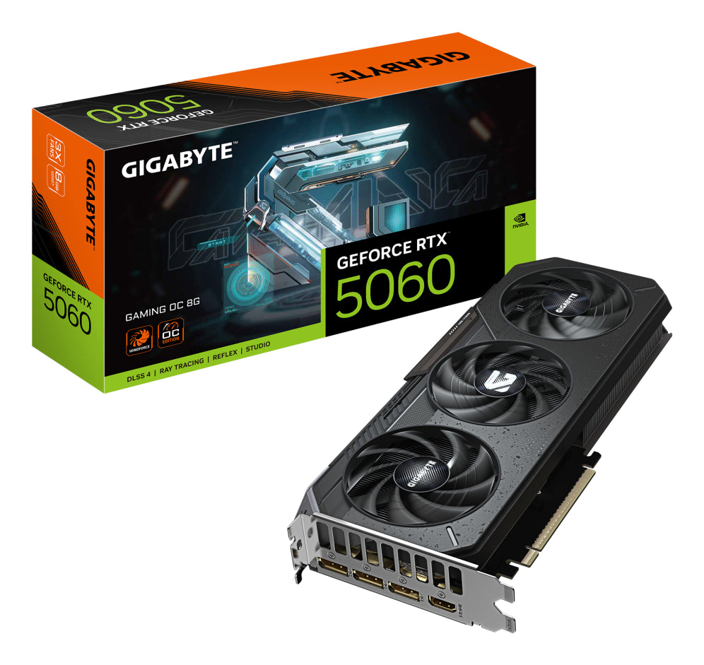 GIGABYTE GeForce RTX 5060 GAMING OC 8G NVIDIA