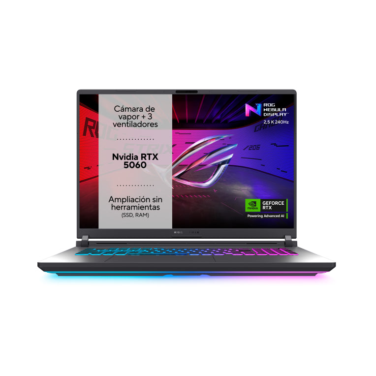 ASUS ROG Strix G18 G815JMR-S8051 Intel® CoreT i7 45.7 cm (18") DDR5-SDRAM NVIDIA GeForce RTX 5060 Wi-Fi 7 (802.11be)