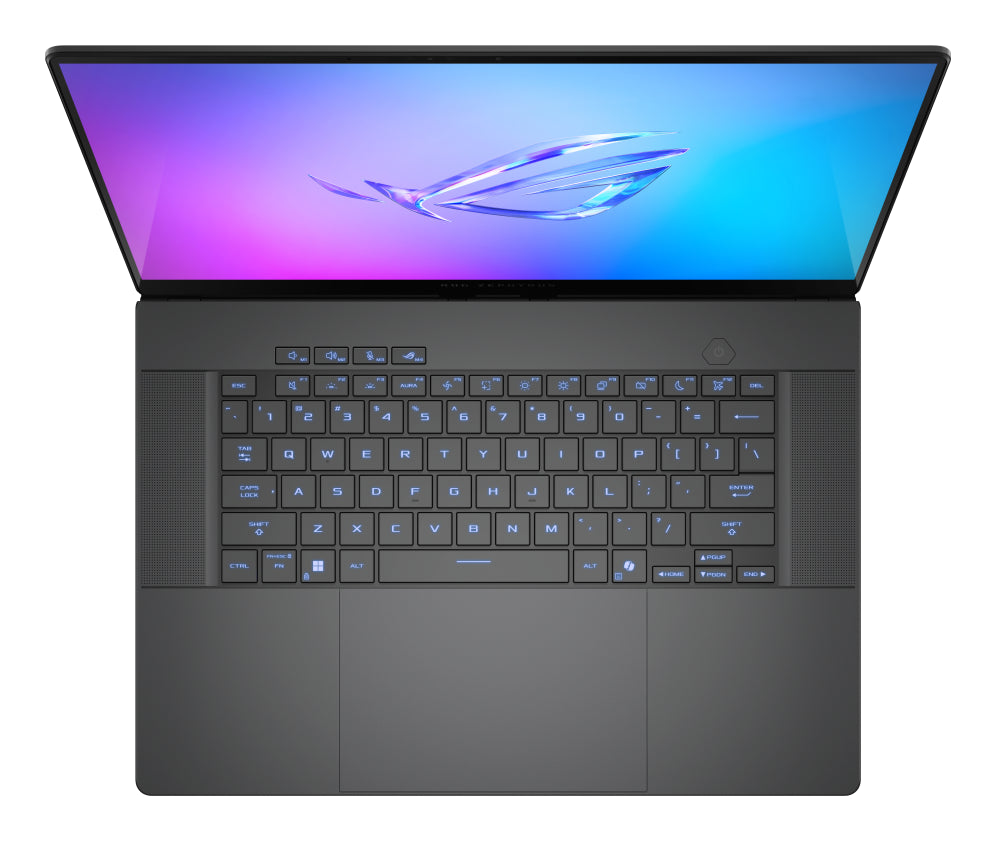ASUS ROG Zephyrus G16 OLED GU605CM-QR003 - Ordenador Portátil Gaming de 16" WQXGA 240Hz (Core Ultra 9 285H. 32GB RAM. 1TB SSD. RTX 5060 8GB. Sin Sistema Operativo) Gris Eclipse - Teclado QWERTY español