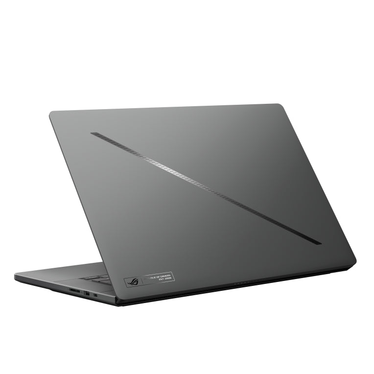 ASUS ROG Zephyrus G16 OLED GU605CM-QR003 - Ordenador Portátil Gaming de 16" WQXGA 240Hz (Core Ultra 9 285H. 32GB RAM. 1TB SSD. RTX 5060 8GB. Sin Sistema Operativo) Gris Eclipse - Teclado QWERTY español