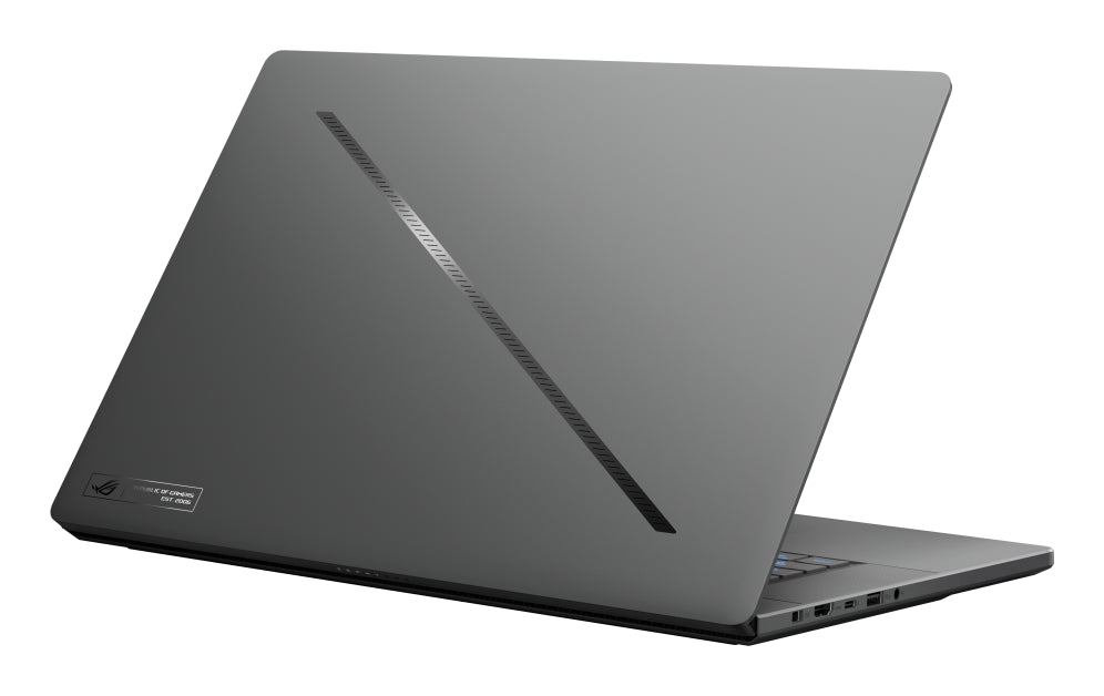 ASUS ROG Zephyrus G16 OLED GU605CM-QR003 - Ordenador Portátil Gaming de 16" WQXGA 240Hz (Core Ultra 9 285H. 32GB RAM. 1TB SSD. RTX 5060 8GB. Sin Sistema Operativo) Gris Eclipse - Teclado QWERTY español