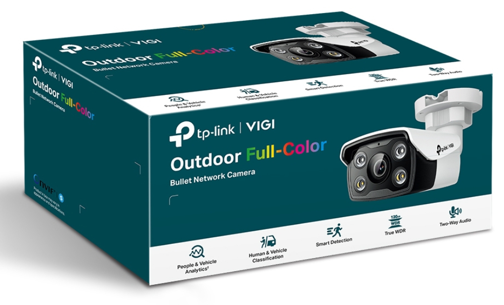 TP-Link VIGI C350(2.8MM) cámara de vigilancia Bala (forma) Cámara de seguridad IP Exterior 2880 x 1620 Pixeles Techo - detalle