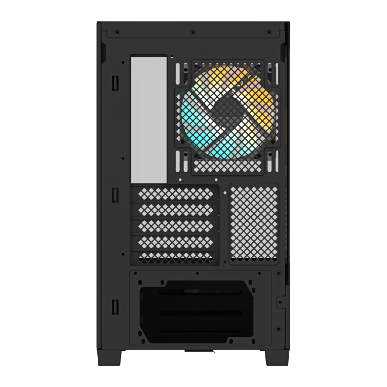 GIGABYTE C201 PANORAMIC Midi Tower Negro - detalle