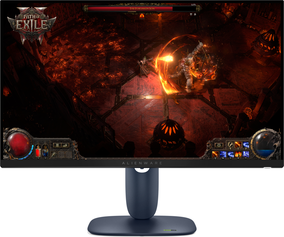 Alienware AW2725DM pantalla para PC 68.6 cm (27") 2560 x 1440 Pixeles Wide Quad HD LCD Azul - detalle
