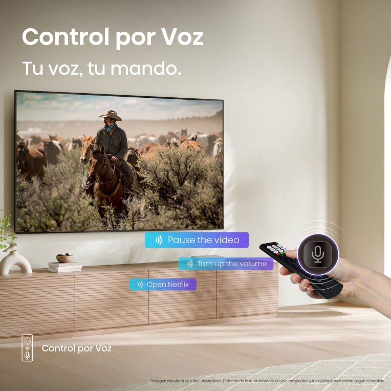 Hisense 43A6Q Televisor 109.2 cm (43") 4K Ultra HD Smart TV Wifi Negro 300 cd / m²