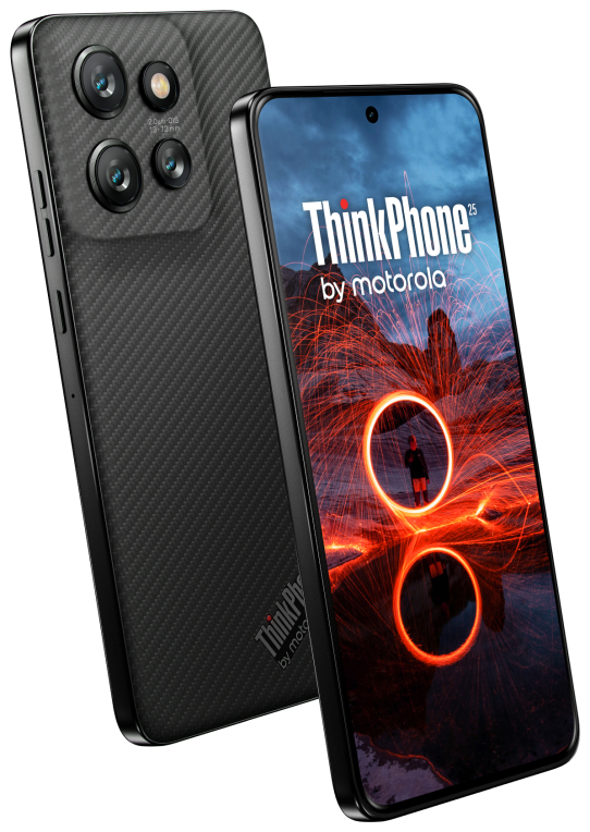 Motorola ThinkPhone25 16.1 cm (6.36") SIM doble Android 14 5G USB Tipo C 8 GB 256 GB 4310 mAh Negro - detalle