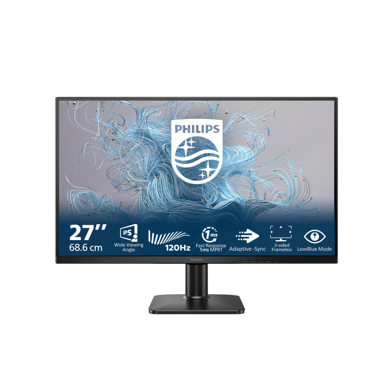 Pantalla para PC Philips serie 1000 27E2N1110/00, 68,6 cm (27"), 1920 x 1080 píxeles, LCD Full HD, negra