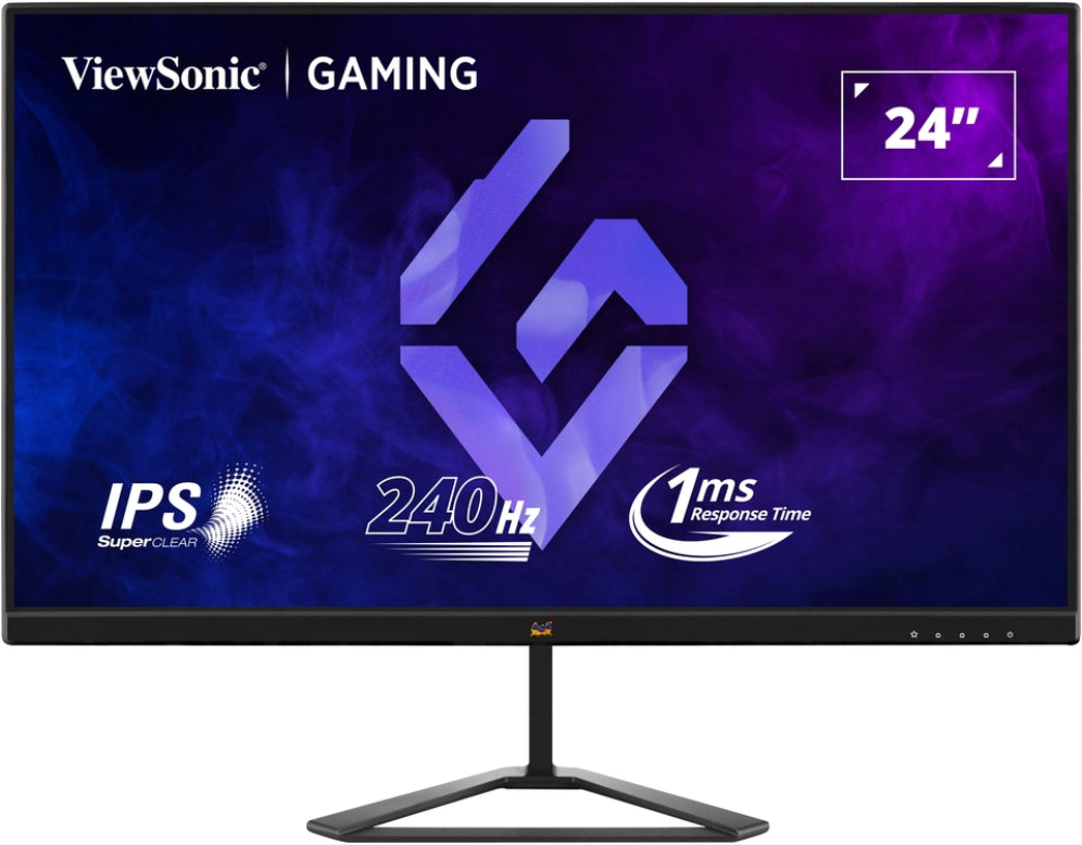 Pantalla para PC Viewsonic VX Series VX2479A-HD-PRO de 61 cm (24"), 1920 x 1080 píxeles, Full HD, LED, negro