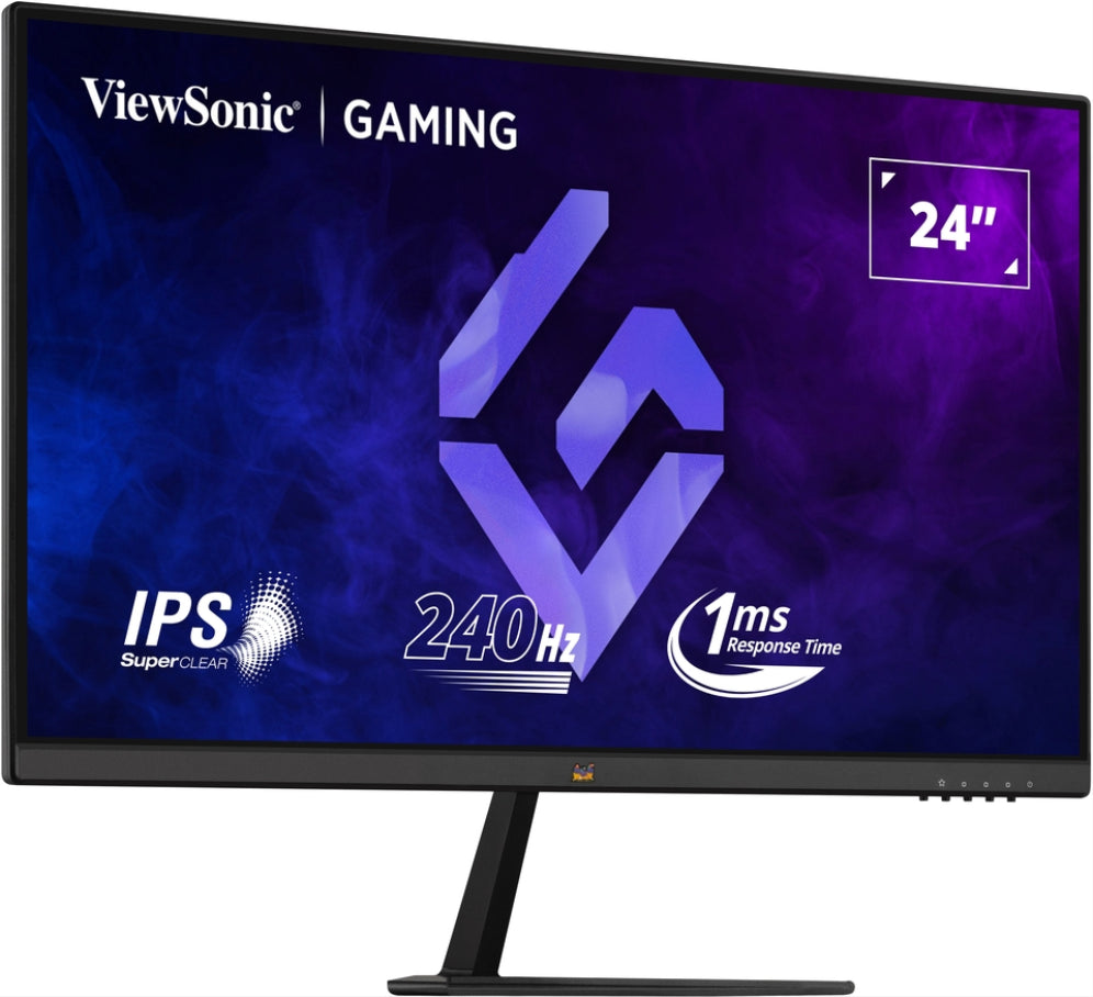 Pantalla para PC Viewsonic VX Series VX2479A-HD-PRO de 61 cm (24"), 1920 x 1080 píxeles, Full HD, LED, negro