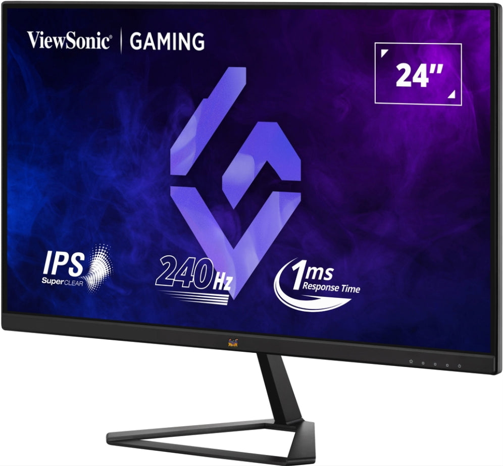 Pantalla para PC Viewsonic VX Series VX2479A-HD-PRO de 61 cm (24"), 1920 x 1080 píxeles, Full HD, LED, negro