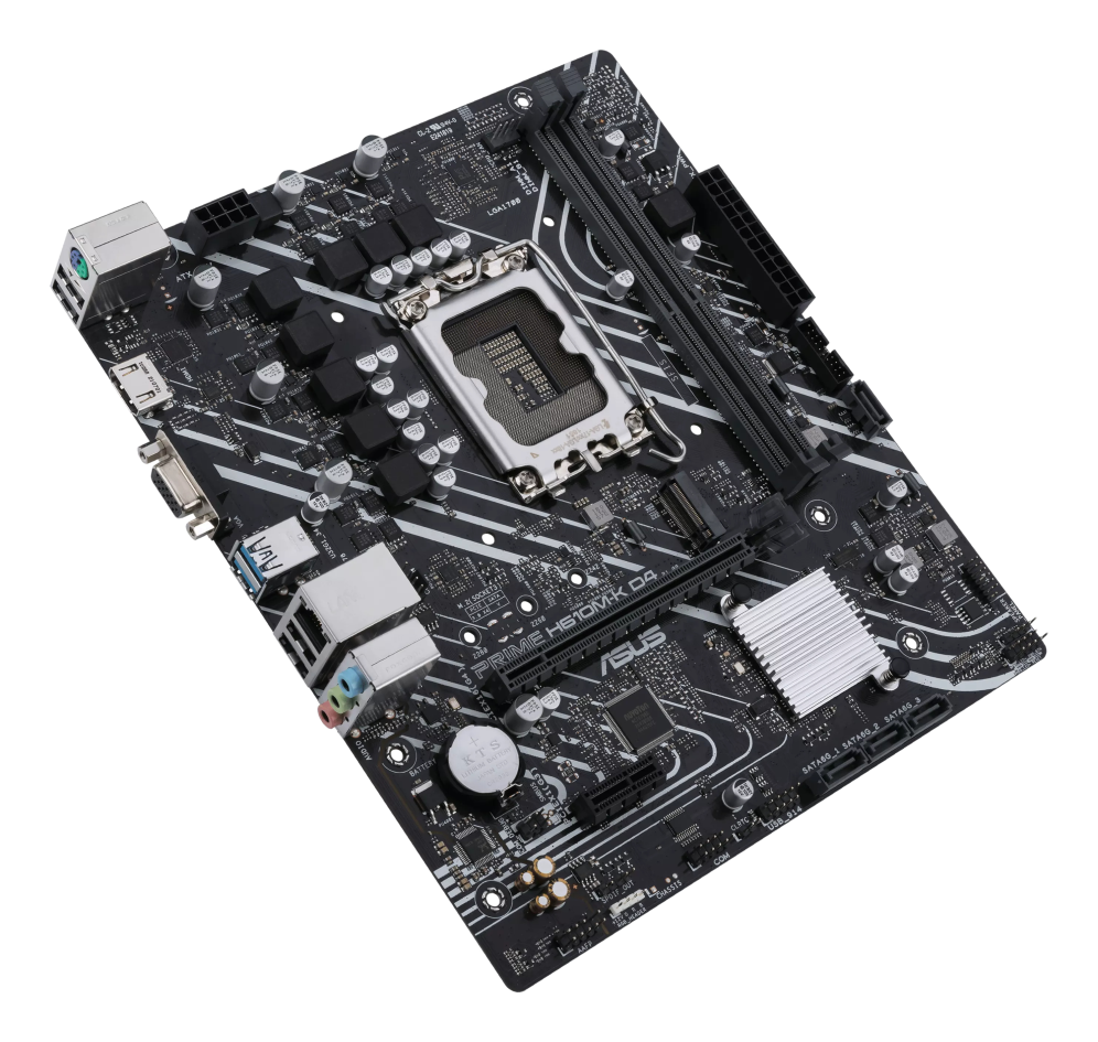 ASUS PRIME H610M-K D4 Intel H610 LGA 1700 micro ATX - detalle