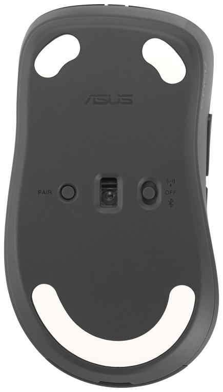 ASUS Wireless Mouse MD102 ratón Universal mano derecha RF Wireless + Bluetooth Óptico 1600 DPI - detalle