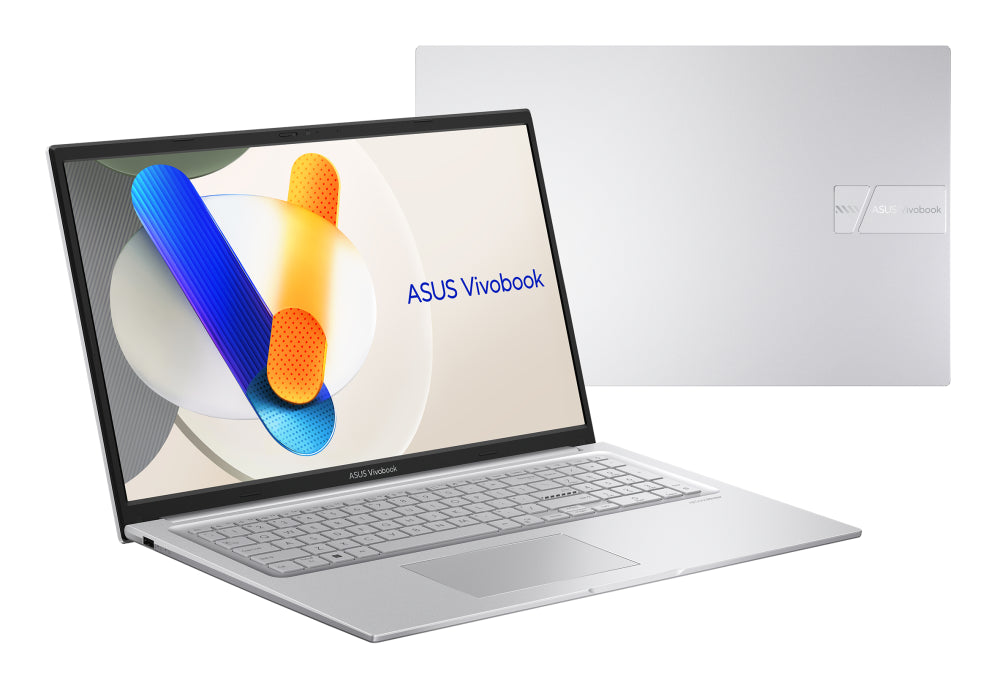 ASUS Vivobook 17 F1704VA-AU050 - Ordenador Portátil 17.3" Full HD (Intel Core 7 150U. 16GB RAM. 1TB SSD. Graphics. Sin Sistema Operativo) Plata Fría - Teclado QWERTY español