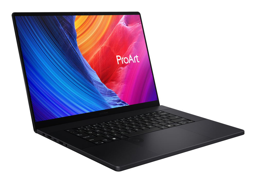 ASUS ProArt P16 OLED H7606WP-SC104W - Ordenador Portátil 16" WQUXGA (AMD Ryzen AI 9 HX 370. 32GB RAM. 100GB SSD. NVIDIA RTX 5070 8GB. Windows 11 Home) Negro Nano - Teclado QWERTY español