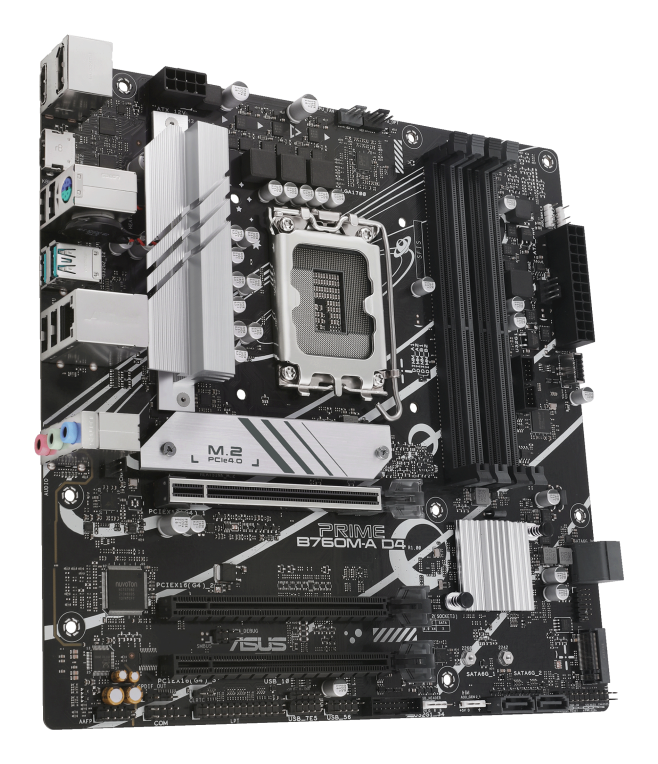 ASUS PRIME B760M-A D4-CSM Intel B760 LGA 1700 micro ATX - detalle