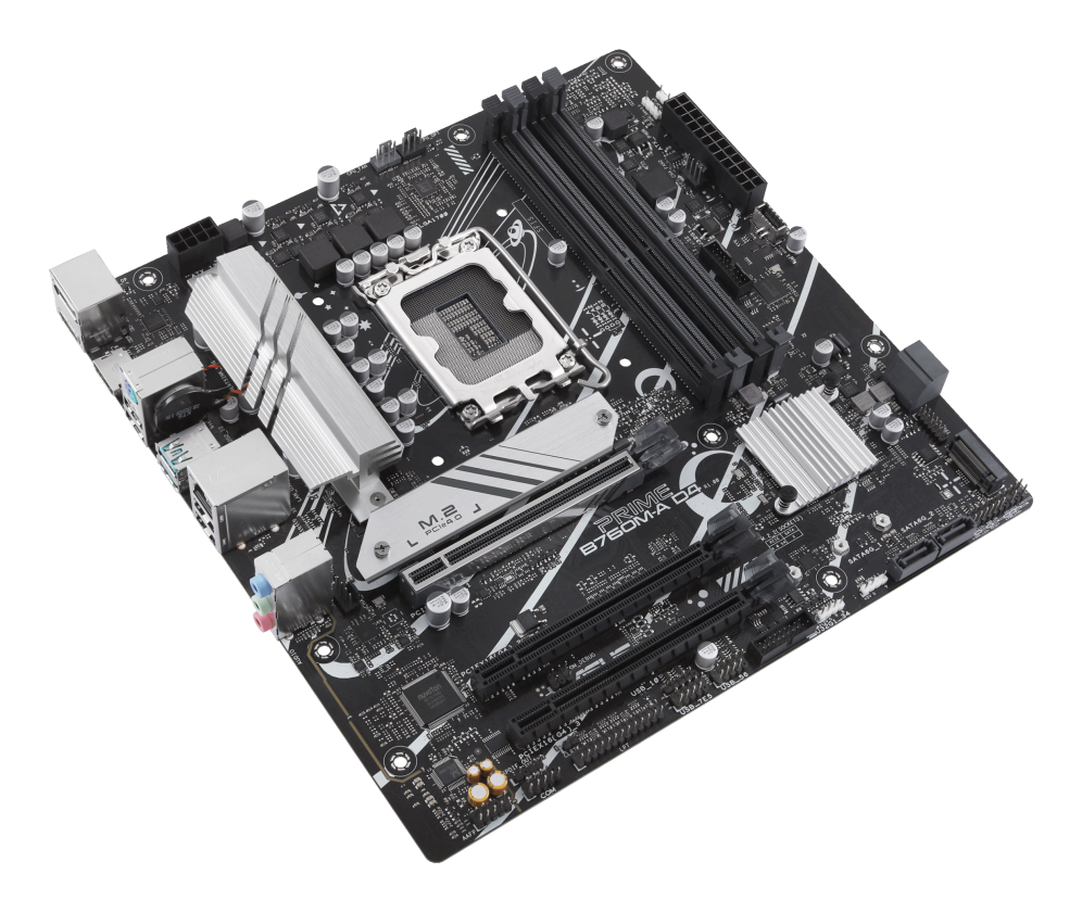 ASUS PRIME B760M-A D4-CSM Intel B760 LGA 1700 micro ATX - detalle