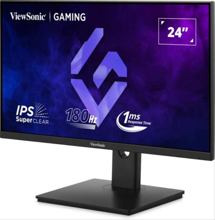 Pantalla para PC Viewsonic X Series XG24G1 de 61 cm (24"), 1920 x 1080 píxeles, Full HD, LED, negro