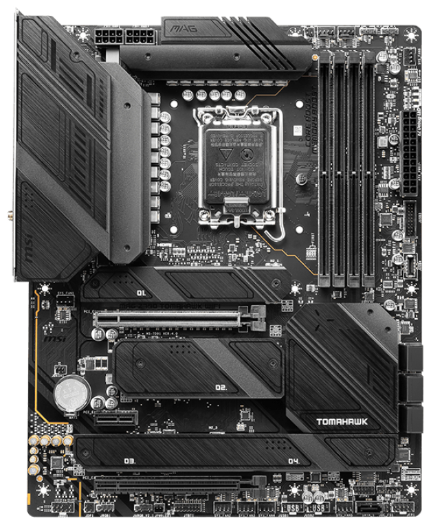 MSI MAG Z790 TOMAHAWK WIFI placa base Intel Z790 LGA 1700 ATX - detalle