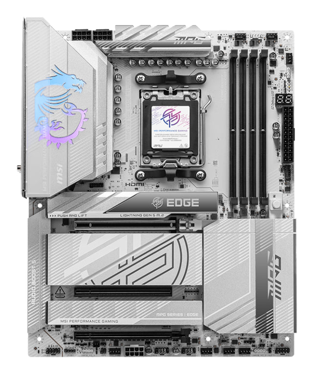 Placa base MSI MPG X870E EDGE TI WIFI AMD X870E Socket AM5 ATX