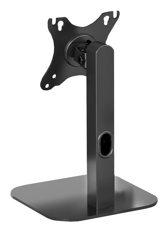AISENS Soporte de Mesa Eco Giratorio e Inclinable Para Monitor/POS 2.5kg de 10"-24". Negro - detalle
