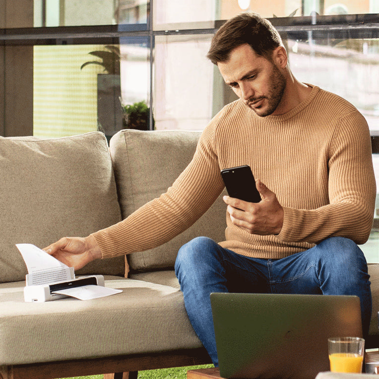 Brother DS-940DW escaner Escáner alimentado con hojas 600 x 600 DPI A4 Negro. Blanco