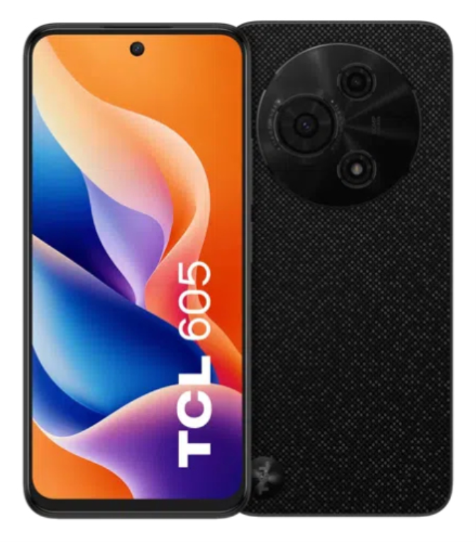 TCL 605 17 cm (6.7") SIM doble Android 15 4G USB Tipo C 8 GB 256 GB 5200 mAh Negro - detalle