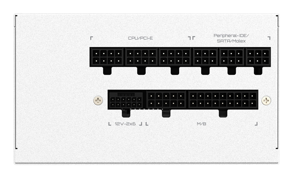 GIGABYTE UD750GM PG5 V2 ICE unidad de fuente de alimentación 750 W 20+4 pin ATX Blanco