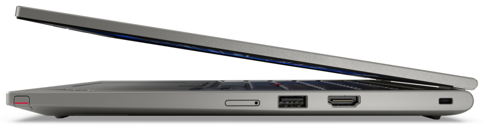 Lenovo ThinkPad L13 2-in-1 Gen 6 (Intel) Intel Core Ultra 5 225U Híbrido (2-en-1) 33.8 cm (13.3") Pantalla táctil WUXGA 16 GB LPDDR5x-SDRAM 512 GB SSD Wi-Fi 6E (802.11ax) Windows 11 Pro Español Gris - detalle