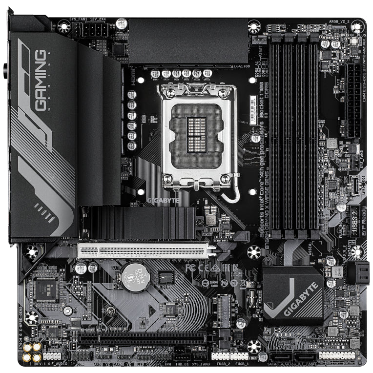 GIGABYTE B760M GAMING X WIFI6E GEN5 Intel B760 LGA 1700 micro ATX