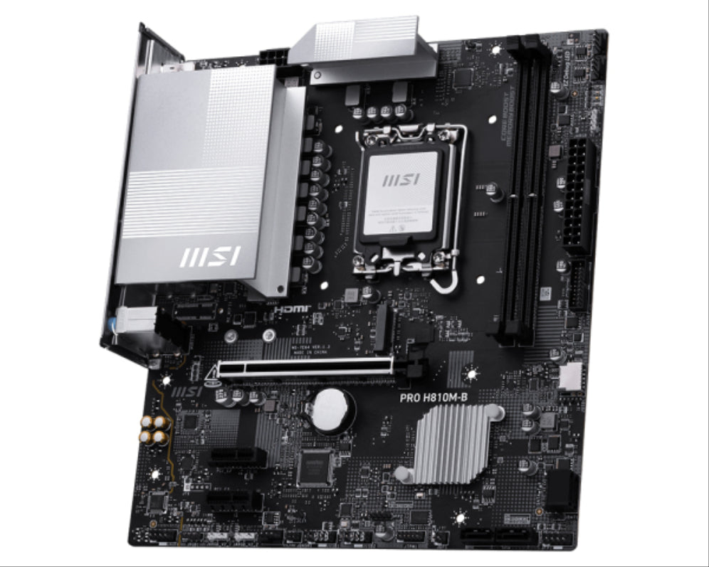 Placa base MSI PRO H810M-B Intel H810 LGA 1851 (Socket V1) micro ATX