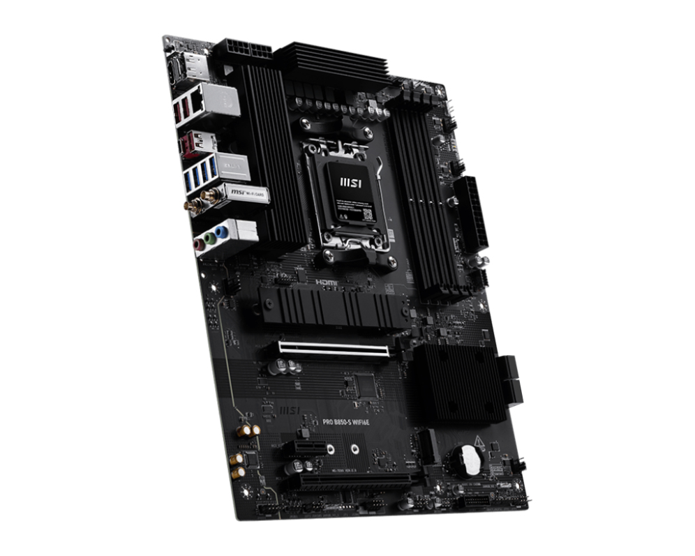 MSI PRO B850-S WIFI6E placa base AMD B850 Zócalo AM5 ATX - detalle