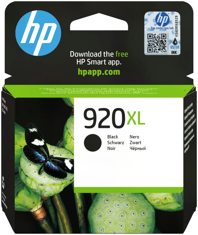 HP Cartucho de tinta original 920XL de alta capacidad negro - detalle