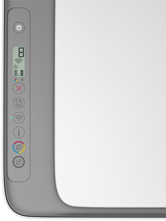 HP DeskJet 2820e Inalámbrico All-in-One Color Impresora. Instant Ink; Fotocopiadora. escáner - detalle