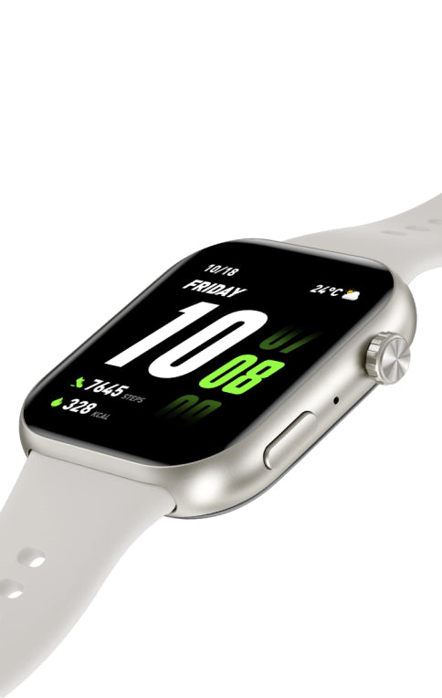 Honor InfoWear Watch 2i 4.7 cm (1.85") AMOLED 49.7 mm Digital 390 x 450 Pixeles Pantalla táctil Blanco