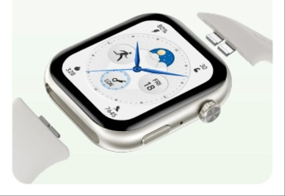 Honor InfoWear Watch 2i 4.7 cm (1.85") AMOLED 49.7 mm Digital 390 x 450 Pixeles Pantalla táctil Blanco