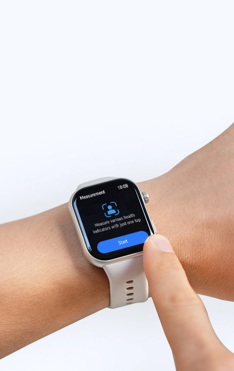 Honor InfoWear Watch 2i 4.7 cm (1.85") AMOLED 49.7 mm Digital 390 x 450 Pixeles Pantalla táctil Blanco