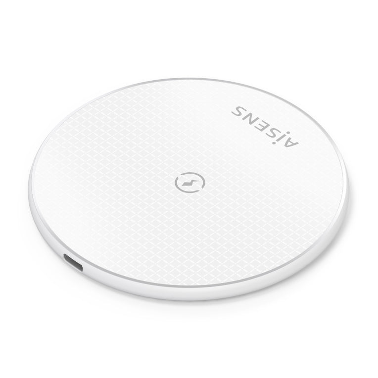 AISENS ASCH-15W1WC057-W cargador de dispositivo móvil Smartphone Cargador inalámbrico Interior