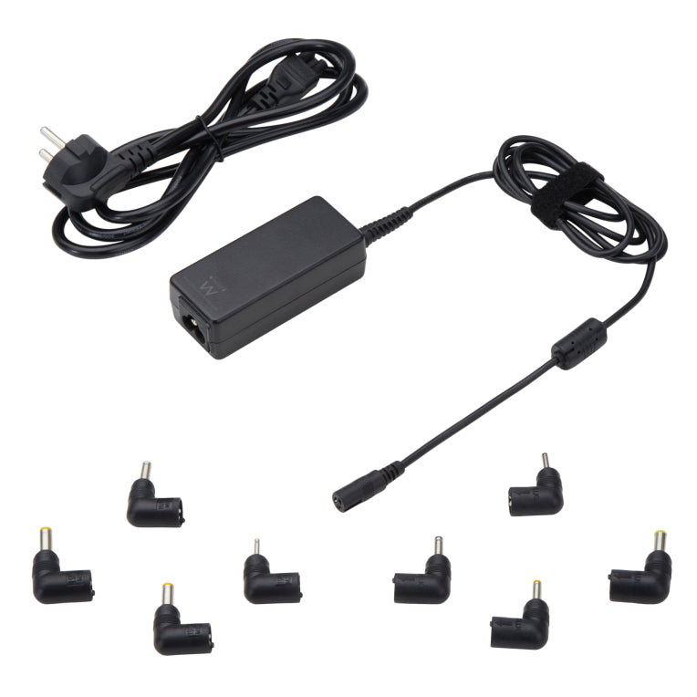 Ewent EW3963 adaptador e inversor de corriente Interior 45 W Negro