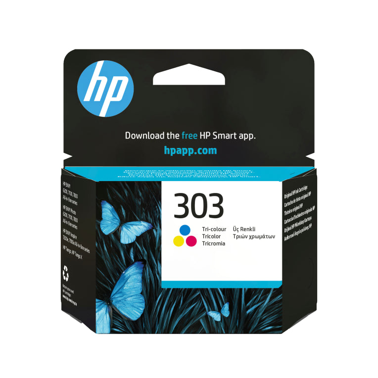 HP Cartucho de tinta Original 303 tricolor