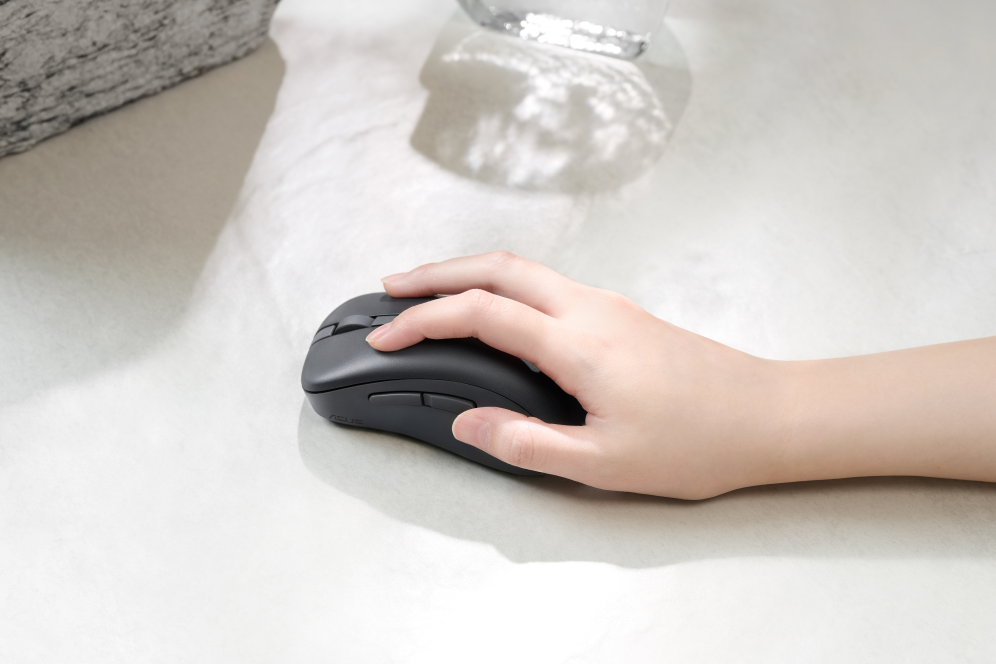 ASUS Wireless Mouse MD102 ratón Universal mano derecha RF Wireless + Bluetooth Óptico 1600 DPI - detalle