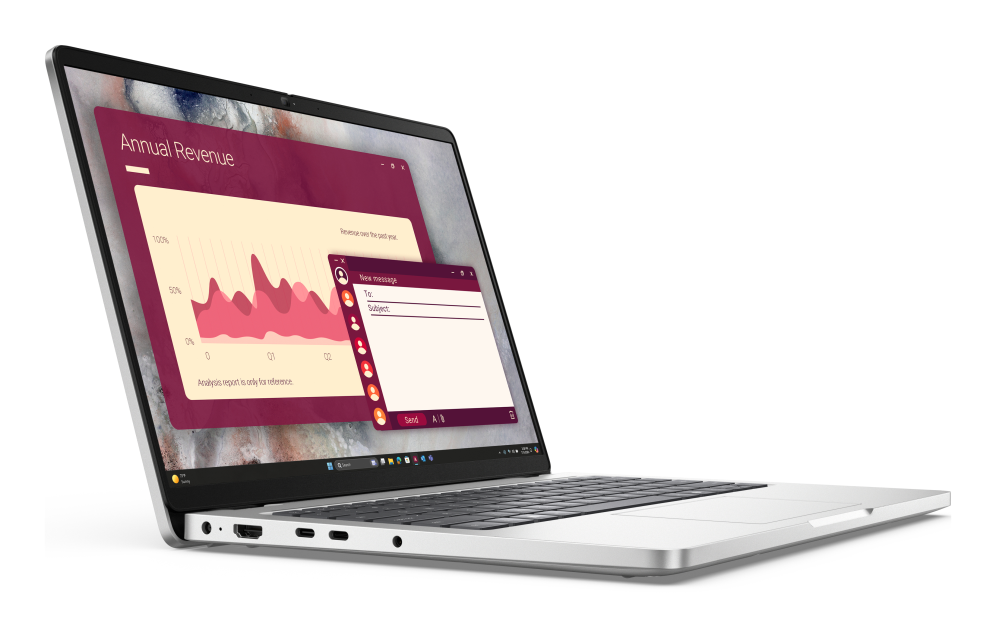 DELL Pro 14 PC14250 Intel Core Ultra 5 235U Portátil 35.6 cm (14") Full HD+ 16 GB DDR5-SDRAM 512 GB SSD Wi-Fi 6E (802.11ax) Windows 11 Pro Español Platino - detalle