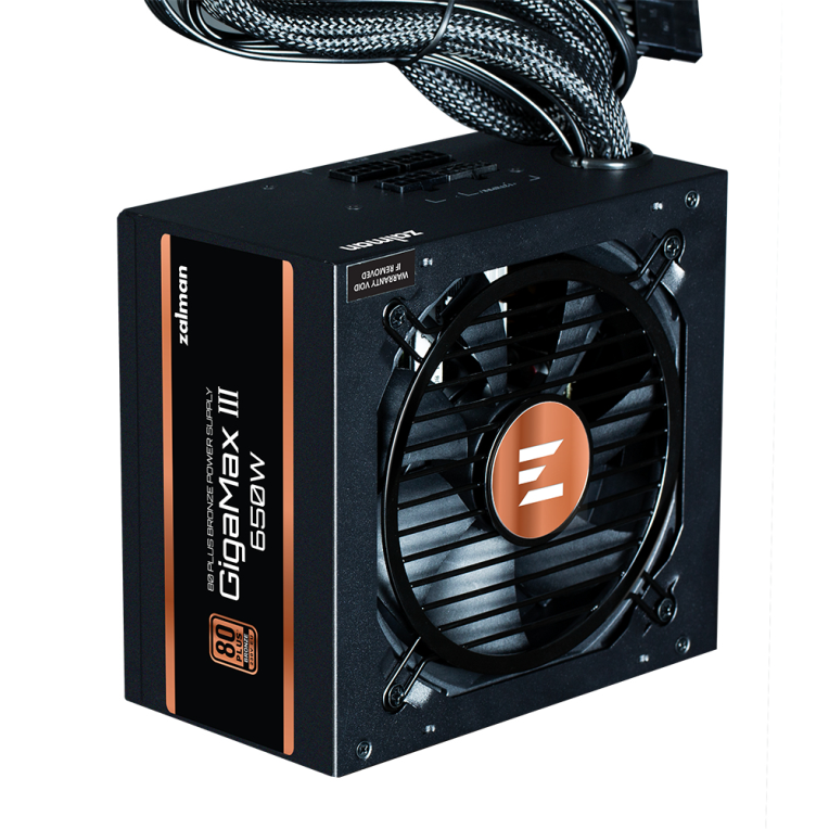 Zalman GigaMax III unidad de fuente de alimentación 850 W ATX Negro - detalle