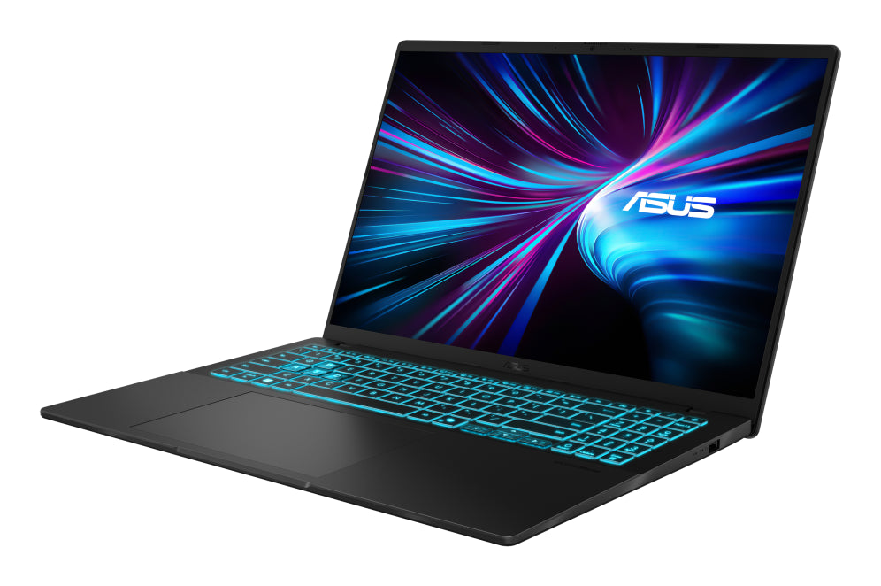 ASUS V16 V3607VH-RP019 - Ordenador Portátil 16" WUXGA 144Hz (Intel Core 7 240H. 16GB RAM. 512GB SSD. NVIDIA RTX 5050 8GB. Sin Sistema Operativo) Negro Mate - Teclado QWERTY español