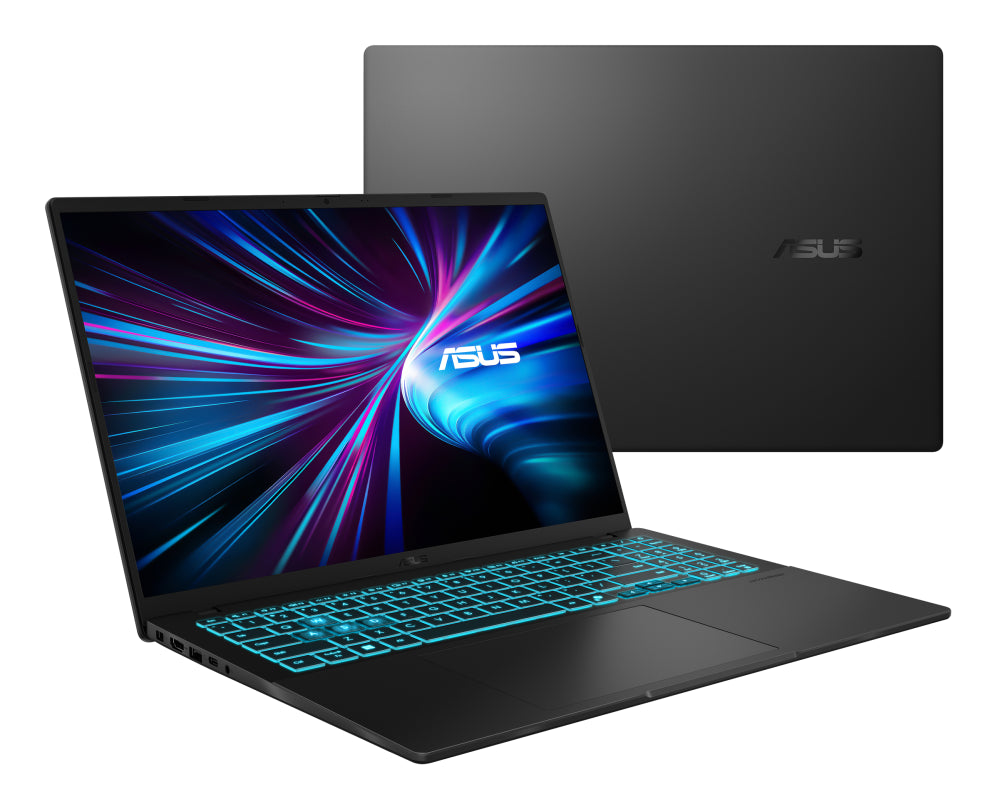 ASUS V16 V3607VH-RP019 - Ordenador Portátil 16" WUXGA 144Hz (Intel Core 7 240H. 16GB RAM. 512GB SSD. NVIDIA RTX 5050 8GB. Sin Sistema Operativo) Negro Mate - Teclado QWERTY español