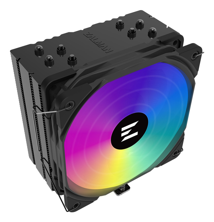 Zalman CNPS9X PERFORMA PLUS ARGB BLACK sistema de refrigeración para ordenador Procesador Ventilador 12 cm Negro 1 pieza(s) - detalle