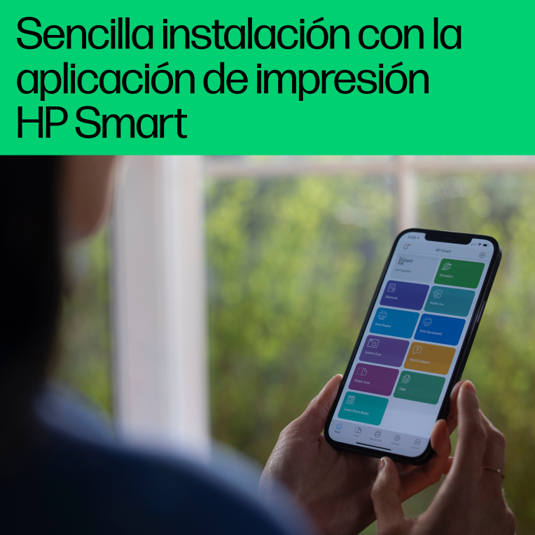 HP DeskJet 2820e Inalámbrico All-in-One Color Impresora. Instant Ink; Fotocopiadora. escáner - detalle