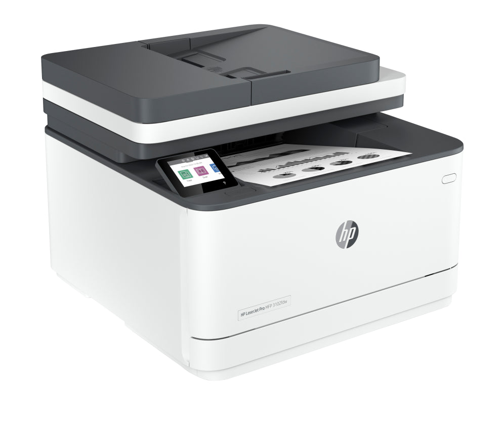 HP LaserJet Pro 3102fdw Inalámbrico Multifunction Blanco y negro Impresora. Fotocopiadora. escáner; Dúplex