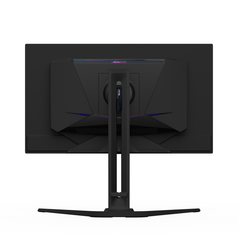 GIGABYTE AORUS FO27Q5P Monitor Gaming OLED QHD - 2560 x 1440. 500Hz. 0.03ms. KVM. 300 cd/m². FreeSync Premium Pro. DisplayHDR True Black 500. DisplayPort 2.1 - detalle