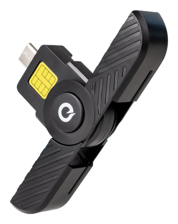 TooQ TQR-3011B lector de tarjeta inteligente USB Tipo C