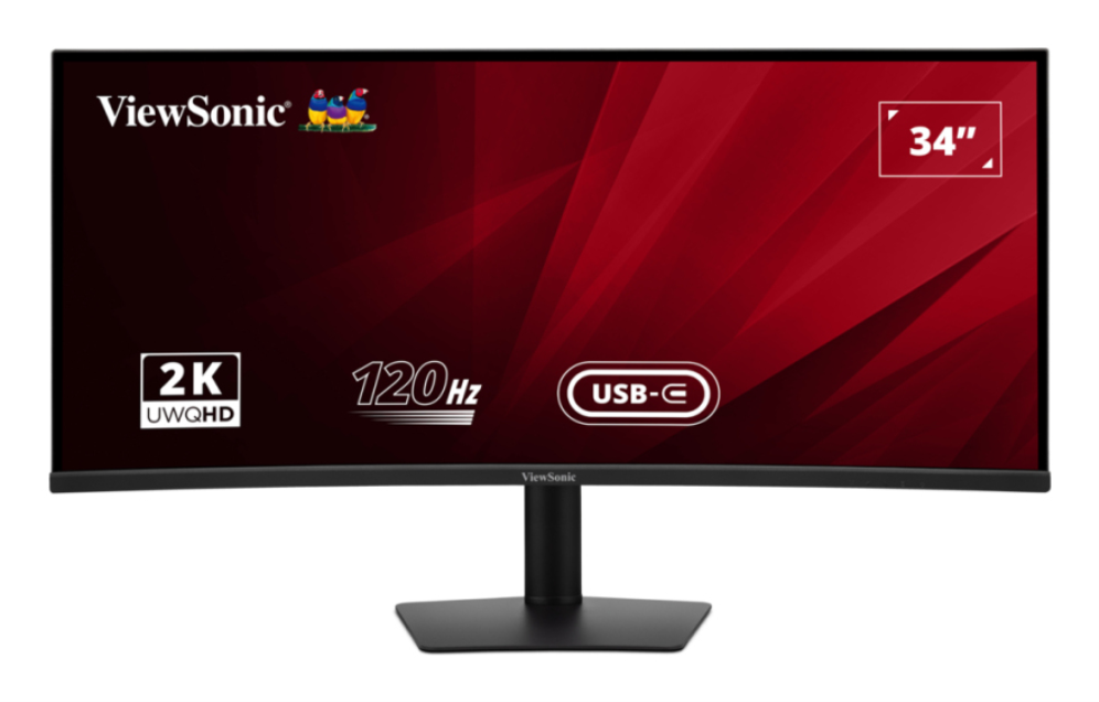Viewsonic VA VA3420C pantalla para PC 86.4 cm (34") 3440 x 1440 Pixeles UltraWide Quad HD LED Negro - detalle